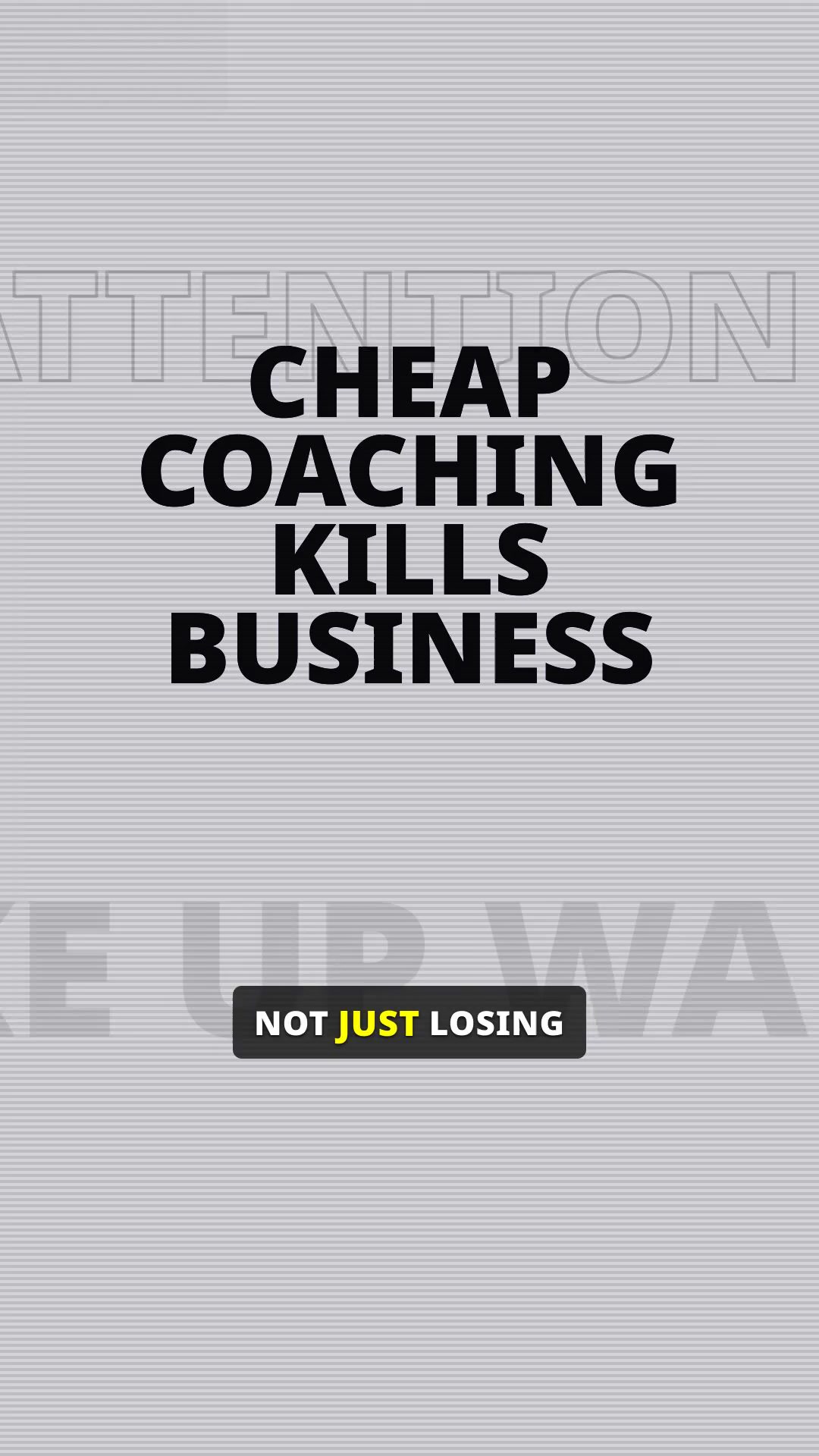 The hidden cost of underpricing your coaching: Motion Graphics example